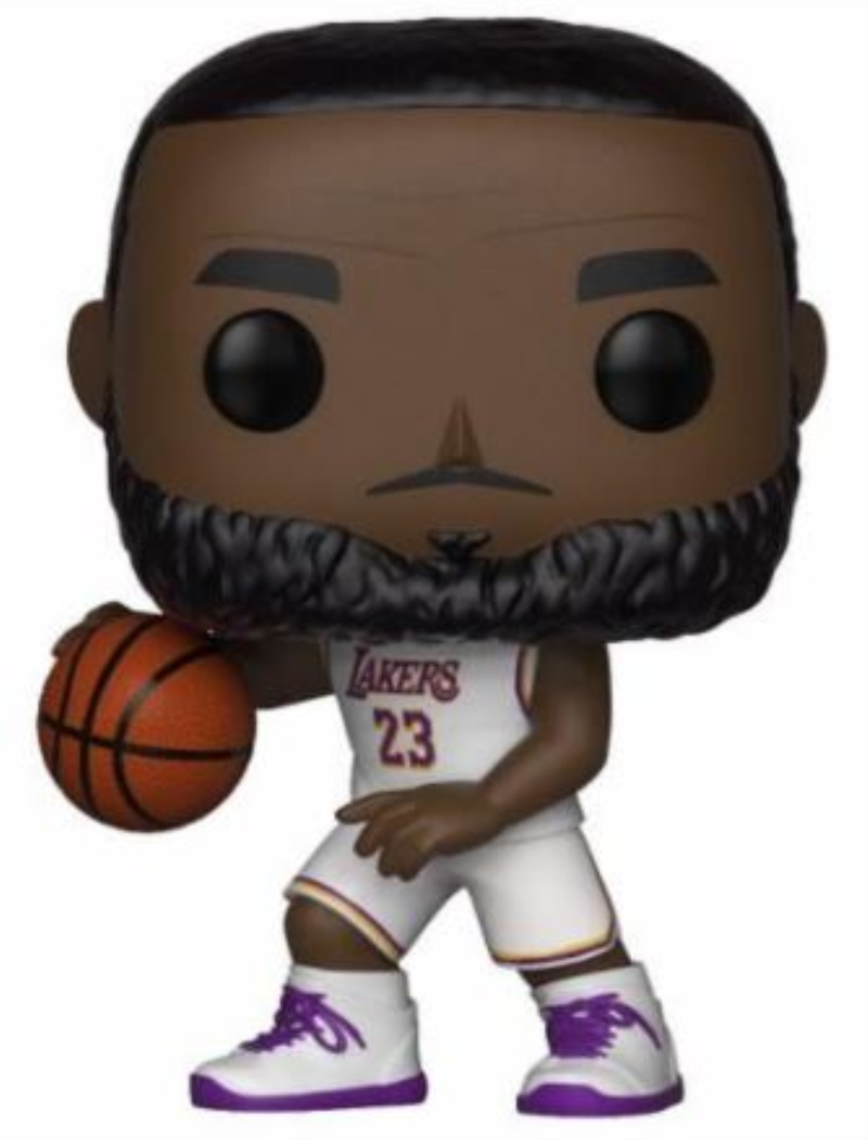 FUNKO ACTION FIGURES FUNKO POP NBA LAKERS: LEBRON JAMES WHITE UN. FUNKO ACTION FIGURES FUNKO POP NBA LAKERS: LEBRON JAMES WHITE UN.